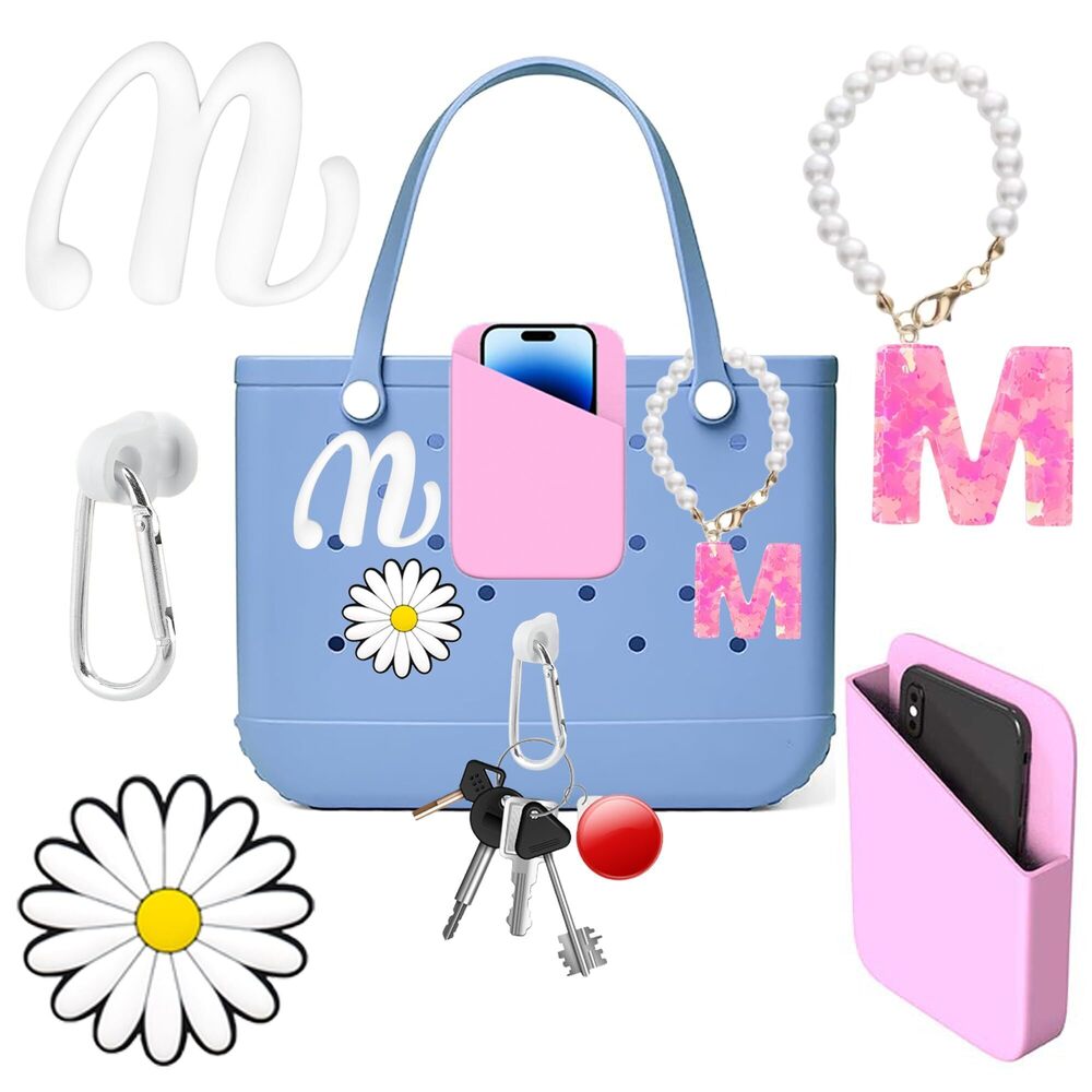 9639 Silicone Phone Holder for Bogg Bag - 6PCS Bogg Bag Accessories
